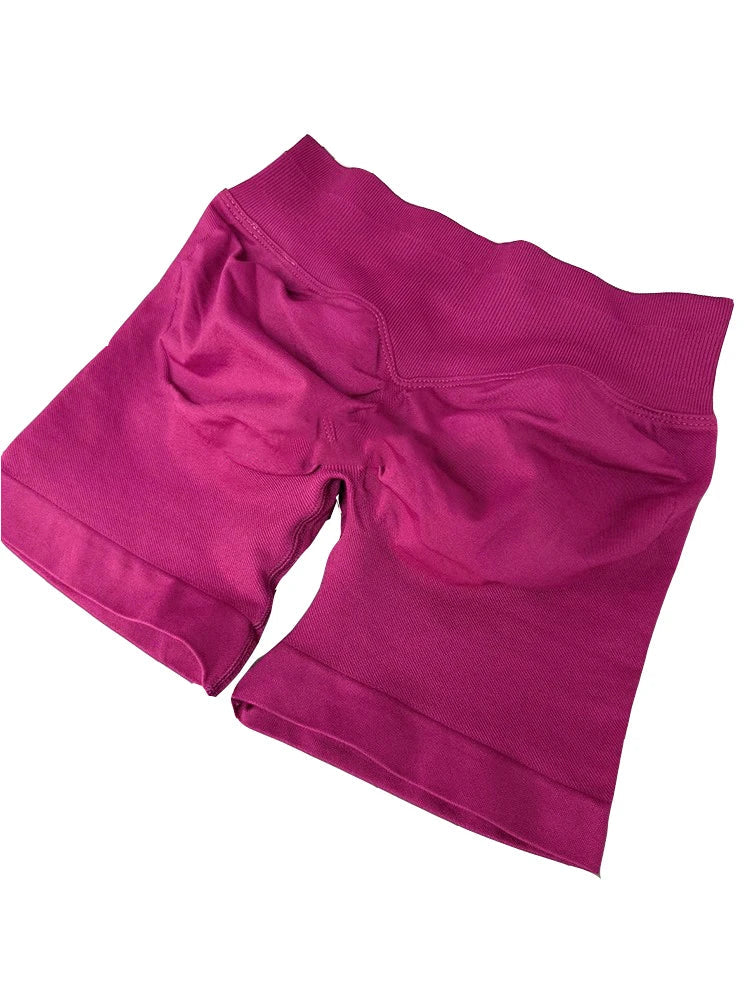 Seamless Shorts 4.5" Yoga Shorts Women Clothes Scrunch Bum Gym Shorts Booty Running Short Butt Lifting Workout Pants Fitness Khamik Shop Online