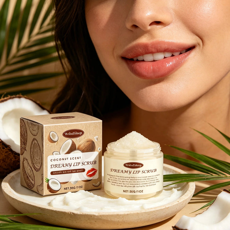 Coconut Sugar Lip Scrub Natural Organic Exfoliating Dead Skin Remover Moisturizing Lighten Dark Lips Repair Chapped Dry Lip Care Khamik Shop Online