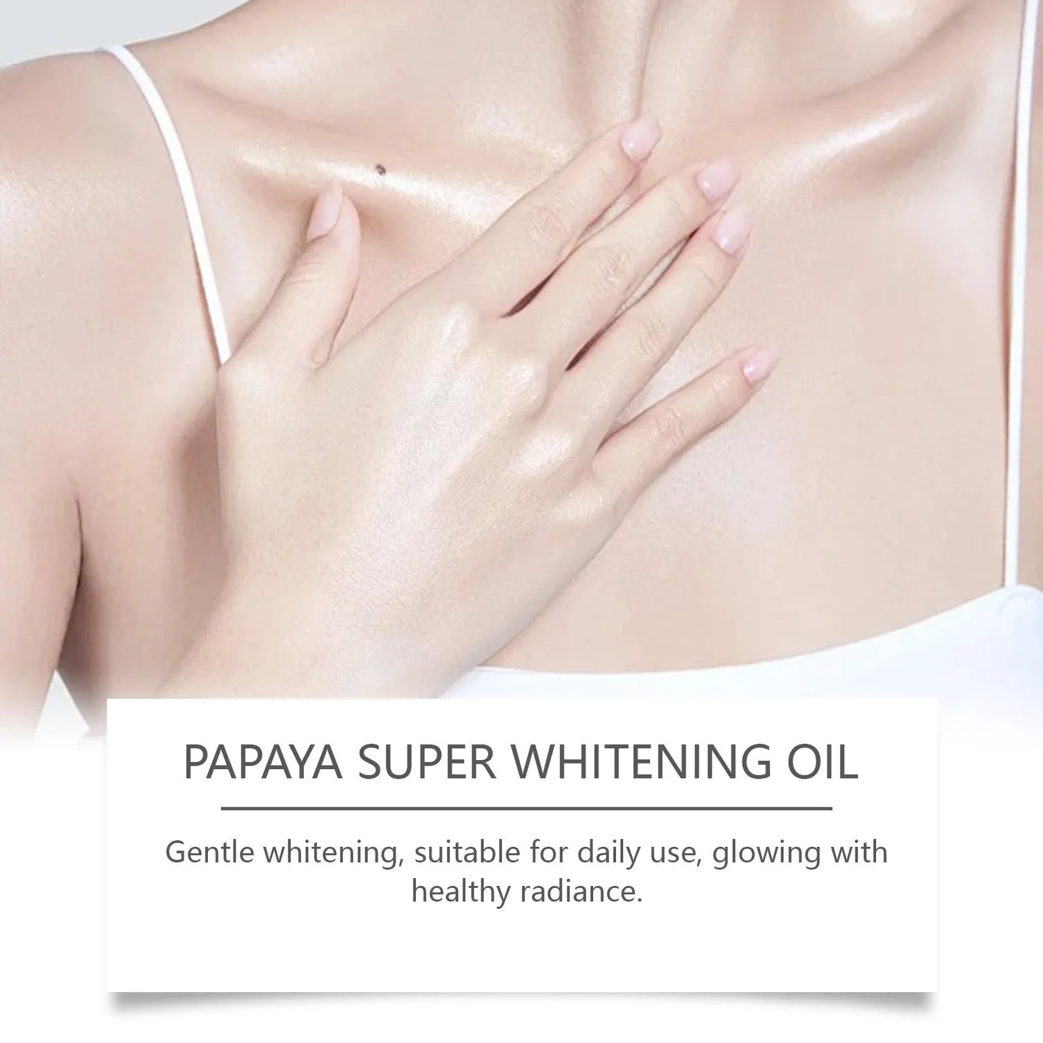 OceAura Papaya Oil for Skin Lightening 7 Days Whitening Body Firming Dark Skin Removal Oil for Muscle Relaxation Massage Thighs Khamik Shop Online