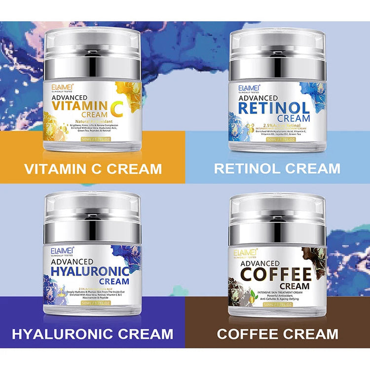 50ml Retinol Face Cream Moisturizing Firming Brightening skincare Collagen Hyaluronic Acid Facial Creams Skin Care Khamik Shop Online