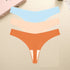 3PCS/SET Sexy G-String Underwear Female T-back Intimates Lingerie Seamless Low Waist Underpants 10 Color Lady Bikini Panty XS-XL Khamik Shop Online