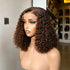 Wet And Wavy Lace Frontal Wig Short Bob Wig Pre Plucked 