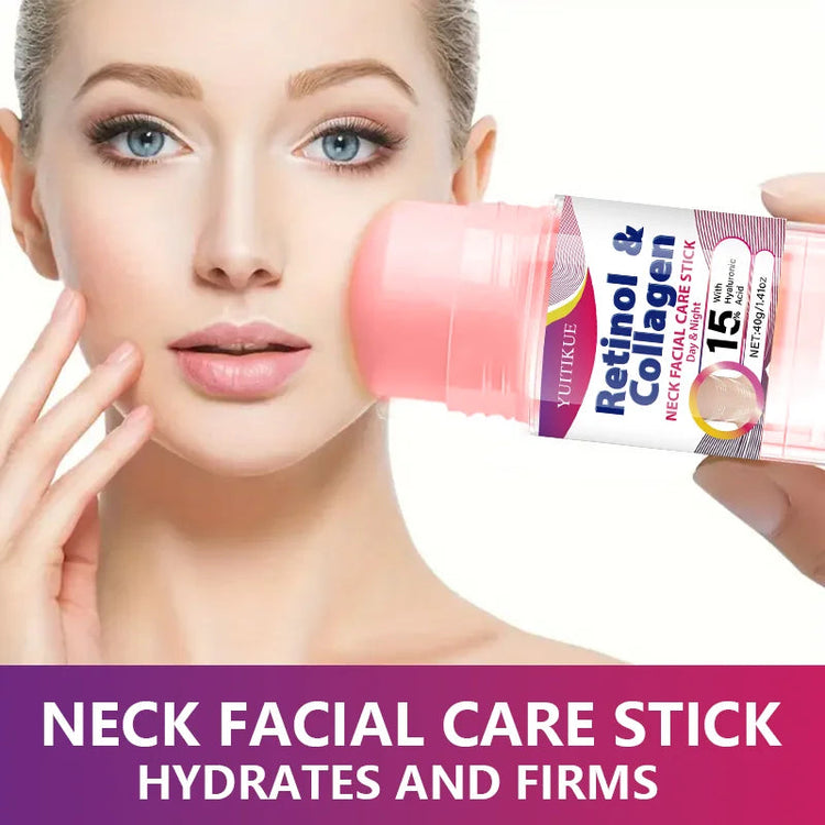 Retinol & Collagen Neck Cream - 40g | Firming, Moisturizing & Lifting | Hyaluronic Acid for All Skin Types Khamik Shop Online