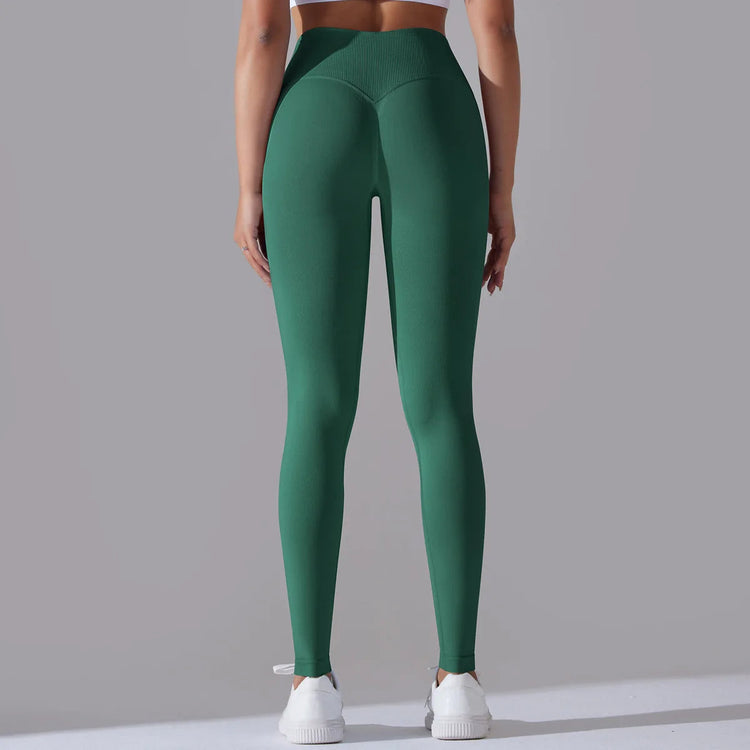 Crossover Waist Yoga Pants Women Hips Lifting Gym Leggings Seamless Sport Pants High Waist Fitness Leggings Workout Sportswear Khamik Shop Online