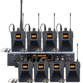 Professional Grade Stage Wireless In Ear Monitoring System With UHF mono mono Frequency,For Stage/Band/Drummer/Small Concert ﻿ Khamik Shop Online