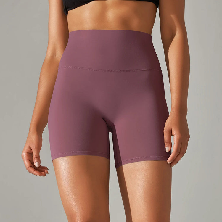 Yoga Shorts Women Fitness Shorts Running Cycling Shorts Breathable Sports Leggings High Waist Summer Workout Gym Shorts Khamik Shop Online