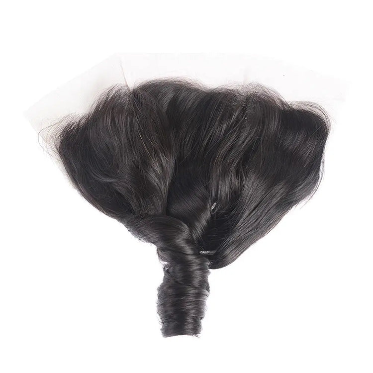 10A Grade 3/4 Spring Curl Fumi Human Hair bundles with 4x4 Closures & Cerise Alfie