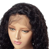 13x4 HD Transparent Lace Frontal Water Wave Human Hair Wigs 200% Densi Cerise Alfie