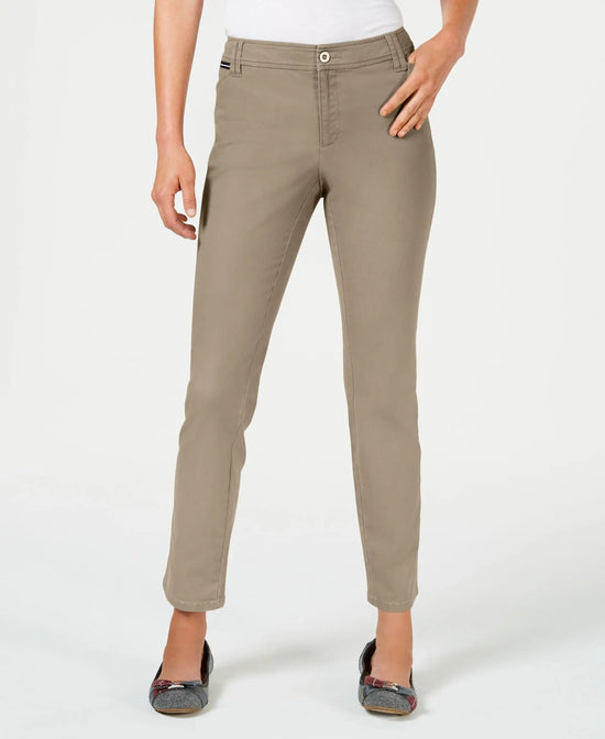Charter Club Petite Chino Pants Amber Chrysippus