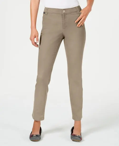 Charter Club Petite Chino Pants Amber Chrysippus
