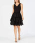 Julia Jordan Tiered Lace Fit Flare Dress Amber Chrysippus