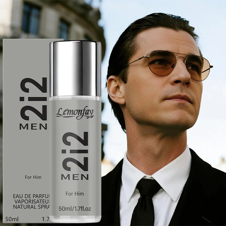 Lemonfay 2i2 Men Eau de Parfum - 50ml Natural Spray Long-Lasting Fragrance for Him, Daily Use Cologne Khamik Shop Online