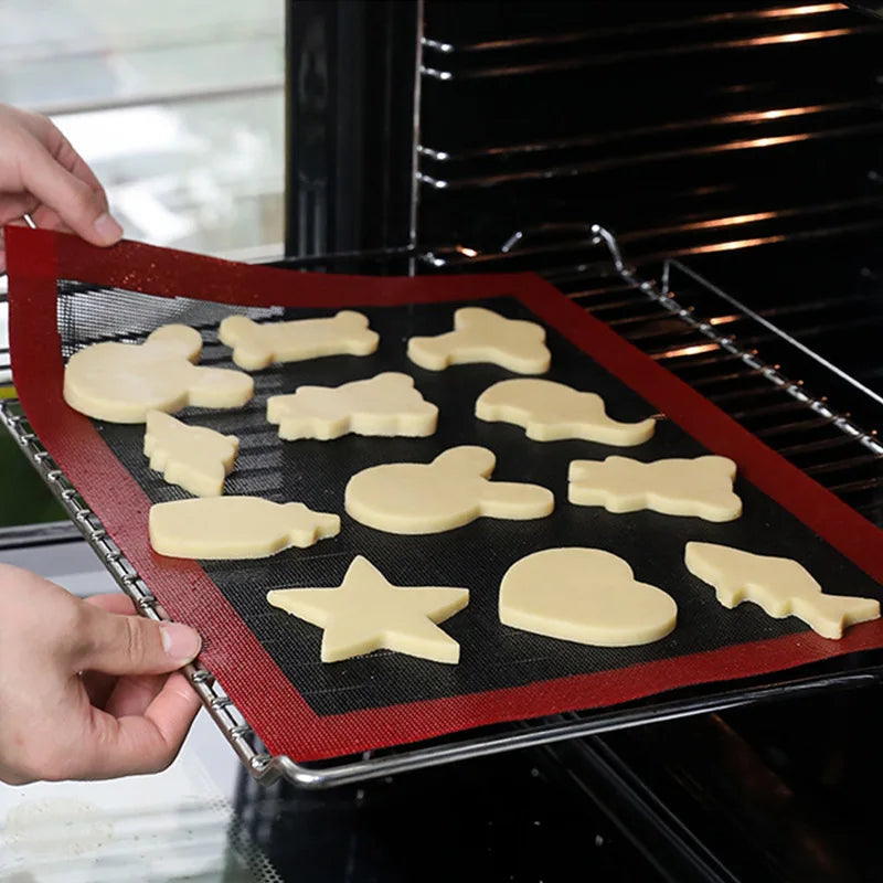 Perforated Silicone Baking Mat Non-stick Oven Sheet Liner Bakery Kitchen Bakeware Accessory Tools Pastry Macaron Pad For Cookies Khamik Shop Online