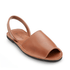 The Avarca – Footwear | Leather Maroon Perses