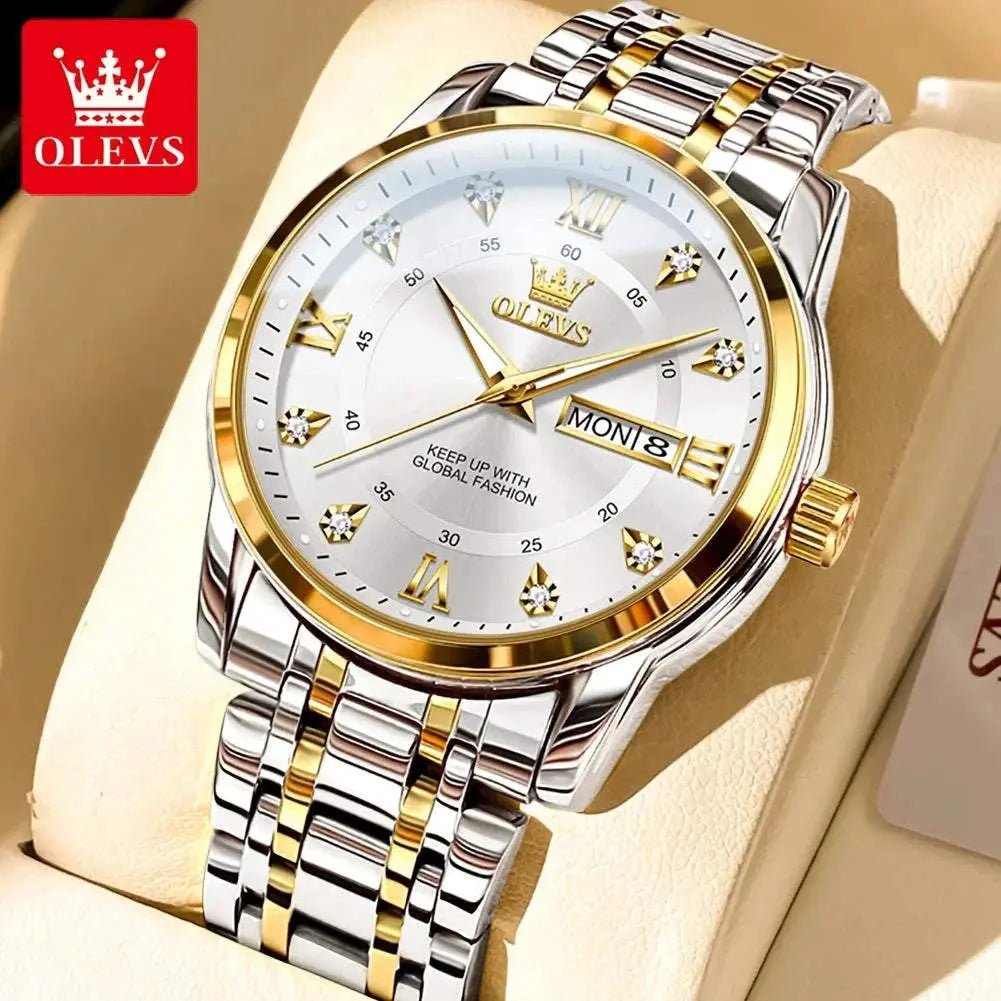 OLEVS Brand Fashion men&