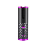 Rechargeable Automatic Hair Curler Women Portable Hair Curling Iron Periwinkle Abderus