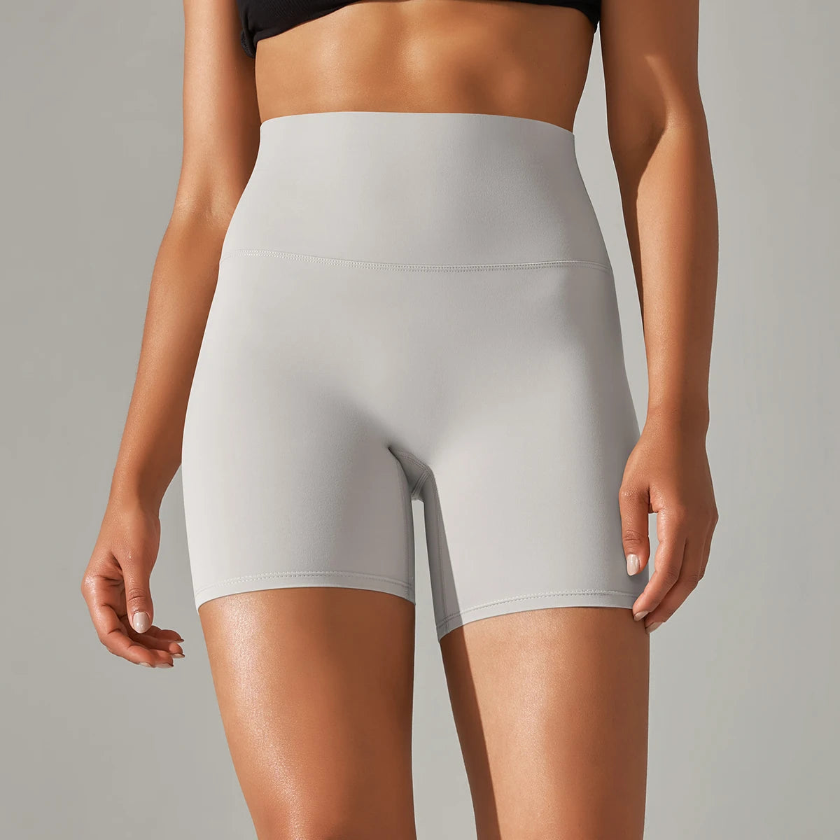 Yoga Shorts Women Fitness Shorts Running Cycling Shorts Breathable Sports Leggings High Waist Summer Workout Gym Shorts Khamik Shop Online