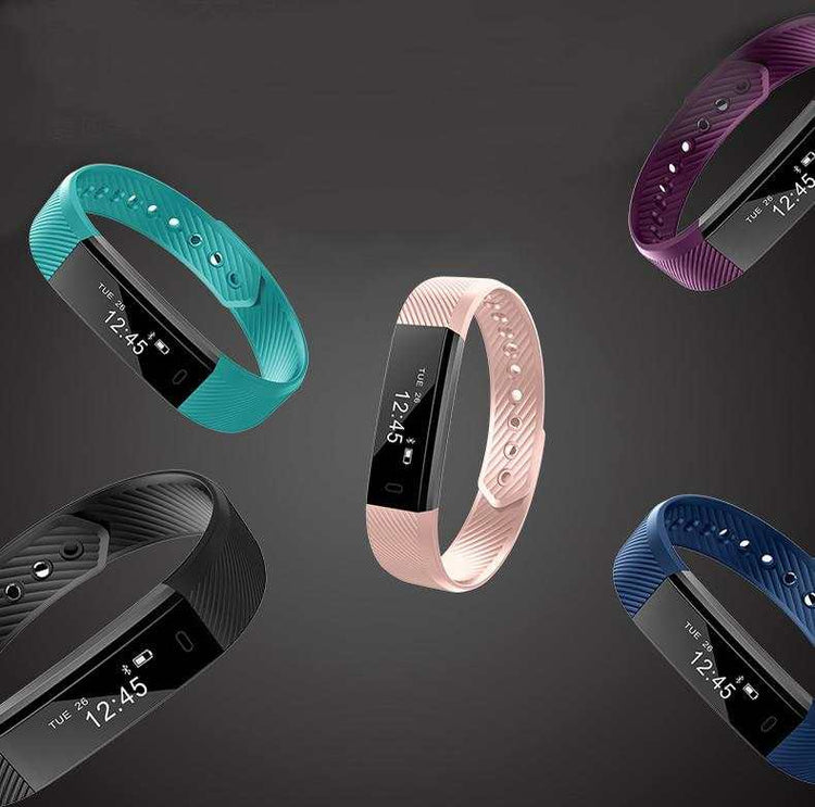 SmartFit Slim Activity Tracker And Monitor Smart Watch With FREE Extra Salmon Lucky