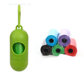 Pet Trash Bag Dog Poop Bags For Waste Refuse Cleanup Pear Daisy