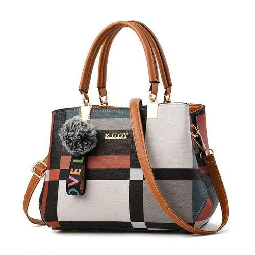 One-shoulder Fashion Leather Messenger Bag For Women Maroon Asteria