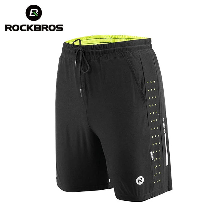 ROCKBROS Running Shorts Unisex Clothing Exercise Gym Shorts Jogging Fitness Breathable Cycling Outdoor Sports Cycling Equipment Khamik Shop Online