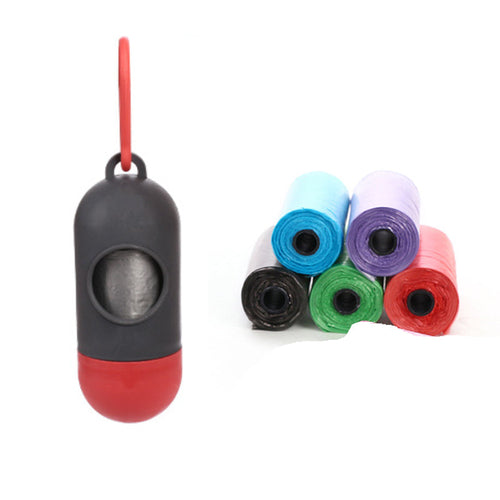 Pet Trash Bag Dog Poop Bags For Waste Refuse Cleanup Pear Daisy