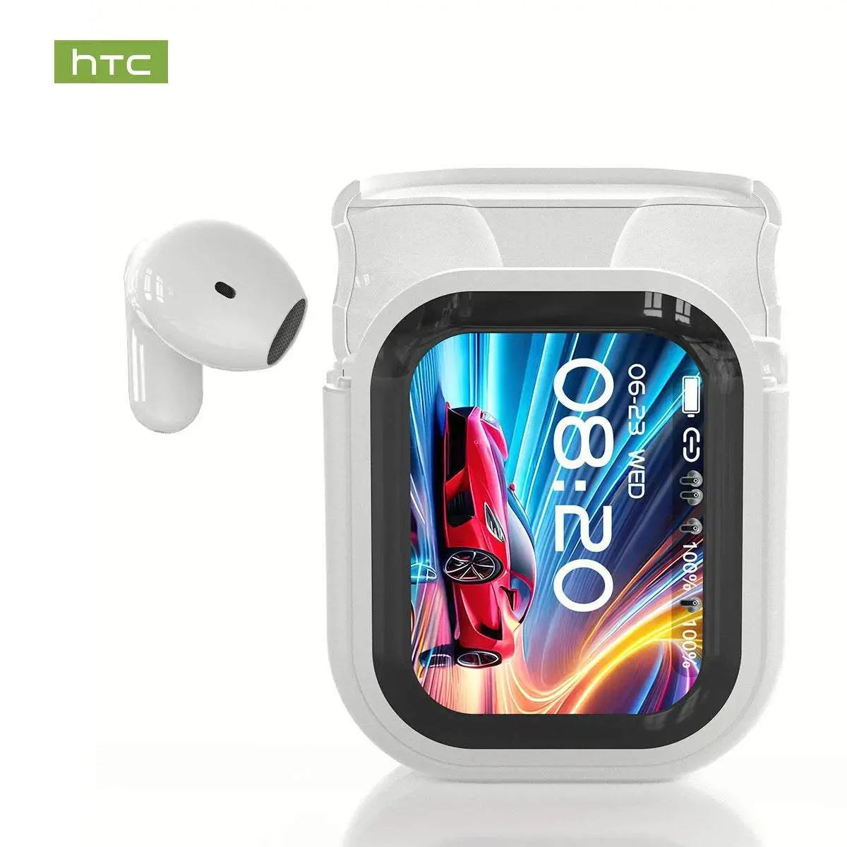 Translator HTC NE20 New Bluetooth 6.0 Wireless Headphones Translation Earphones IPX4 Waterproof Rating Long Battery Life Khamik Shop Online