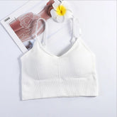 Women Sexy Crop Tops Bra Tube Top Female Streetwear Sleeveless Seamless Sports Bra Crop Camis Top Tee Bandeau Top Basic Tank Khamik Shop Online