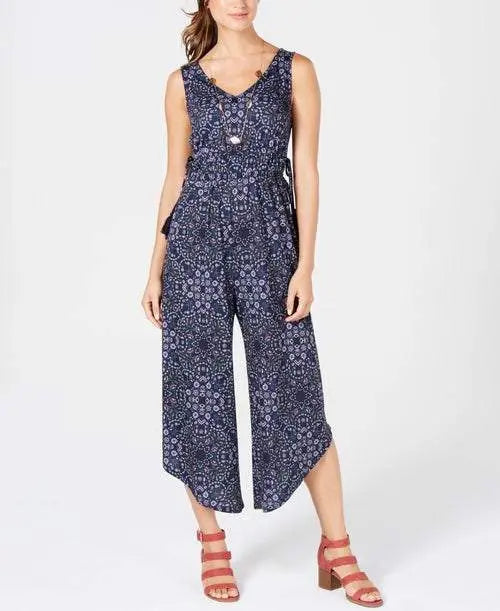 Petite Printed Jumpsuit Amber Chrysippus