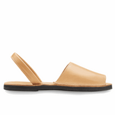 The Avarca – Footwear | Leather Maroon Perses