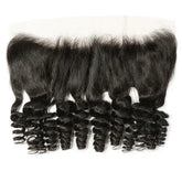 10A Grade Brazilian 3/4 Funmi Hair Human Hair bundles with 4x4 Closure Cerise Alfie