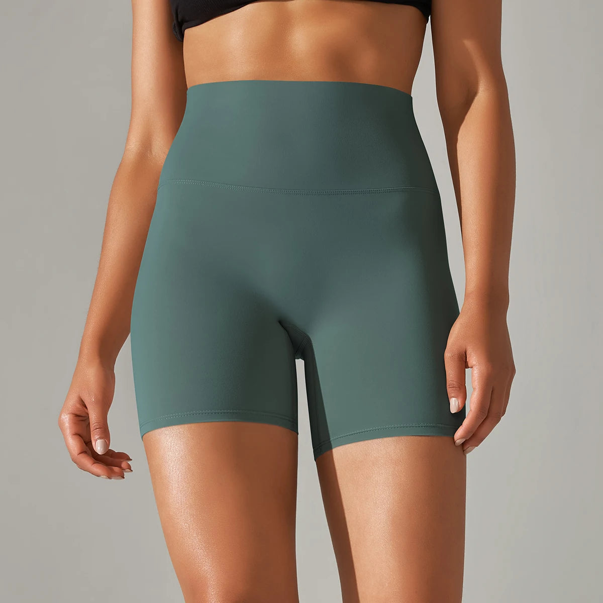Yoga Shorts Women Fitness Shorts Running Cycling Shorts Breathable Sports Leggings High Waist Summer Workout Gym Shorts Khamik Shop Online