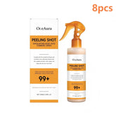 OceAura Peel Shot Kojic Acid Turmeric Spray Moisturizing Skin Brightening AHA PHA Nicotinamide Scrub Body Exfoliant Spray 100ml Khamik Shop Online