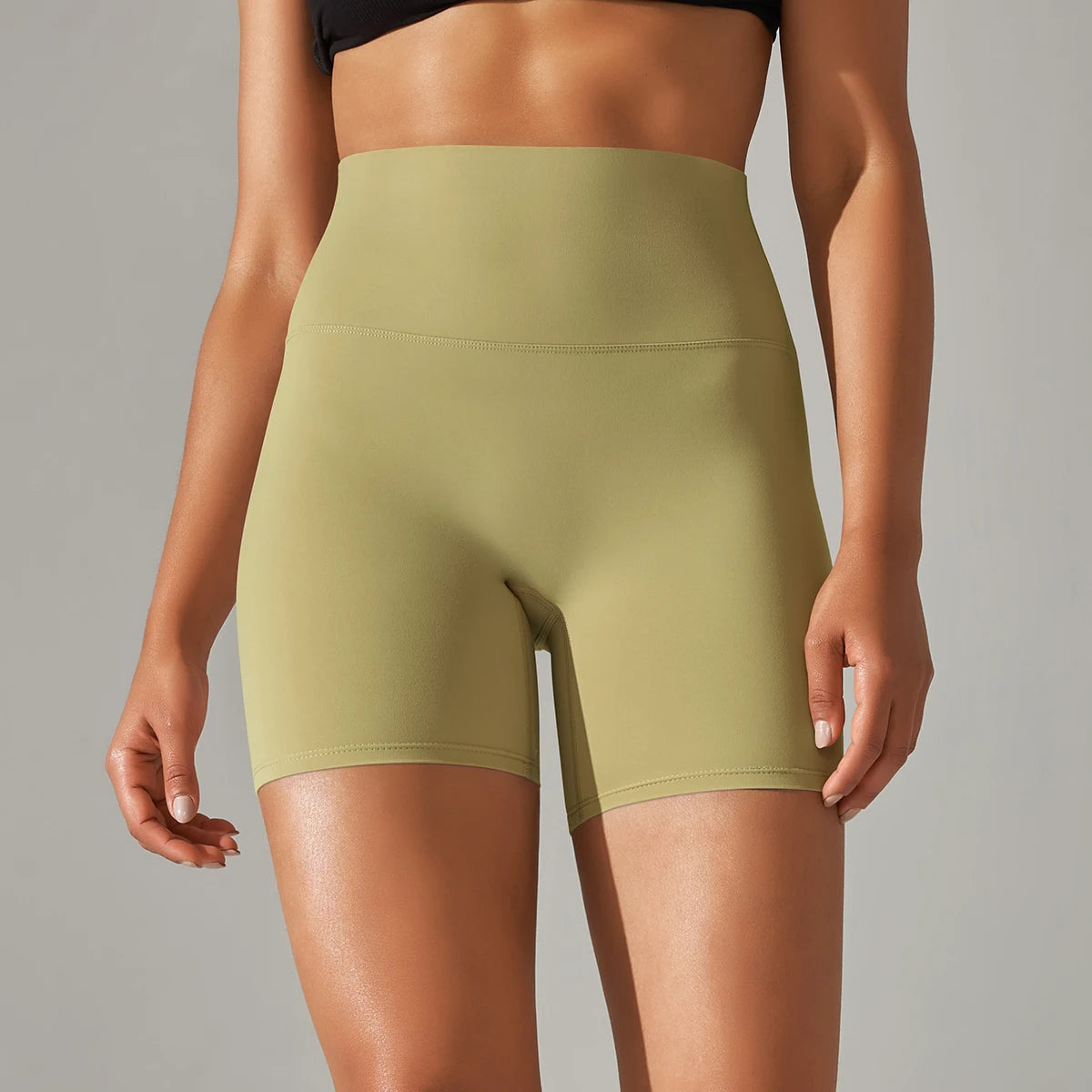 Yoga Shorts Women Fitness Shorts Running Cycling Shorts Breathable Sports Leggings High Waist Summer Workout Gym Shorts Khamik Shop Online