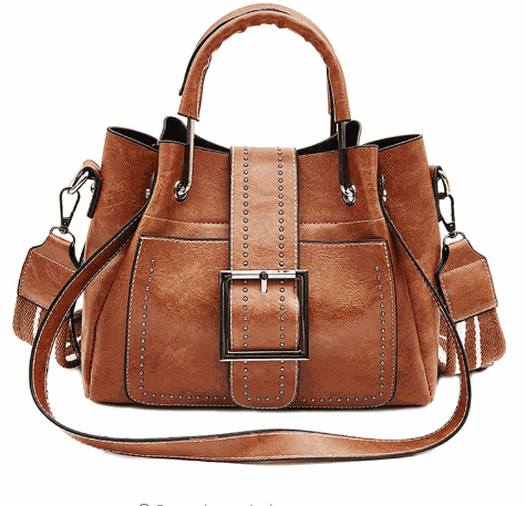High Quality Large PU Leather Messenger Bag For Women Maroon Asteria
