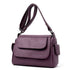 Casual High Quality Leather Messenger Bag For Women Maroon Asteria