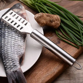 STLL Stainless Steel Fish Scale Remover Cleaner Kitchen Fish Scaler Fish  Graters Kitchen Gadgets Khamik Shop Online