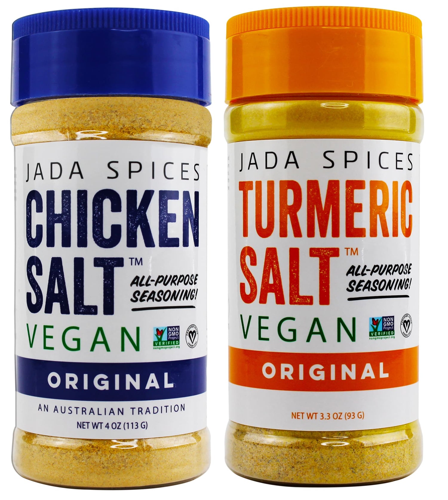Chicken Salt Original and Turmeric Salt - 2 Pack Combo Amethyst Lelantos