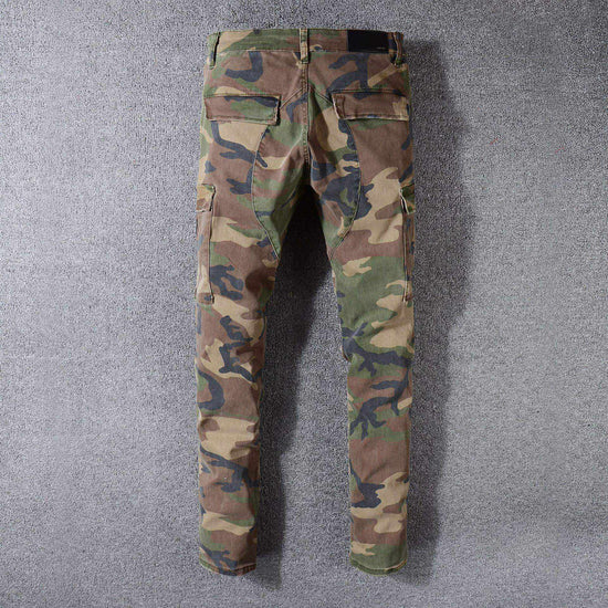 Jean déchiré homme style High Street Fashion moderne et tendance