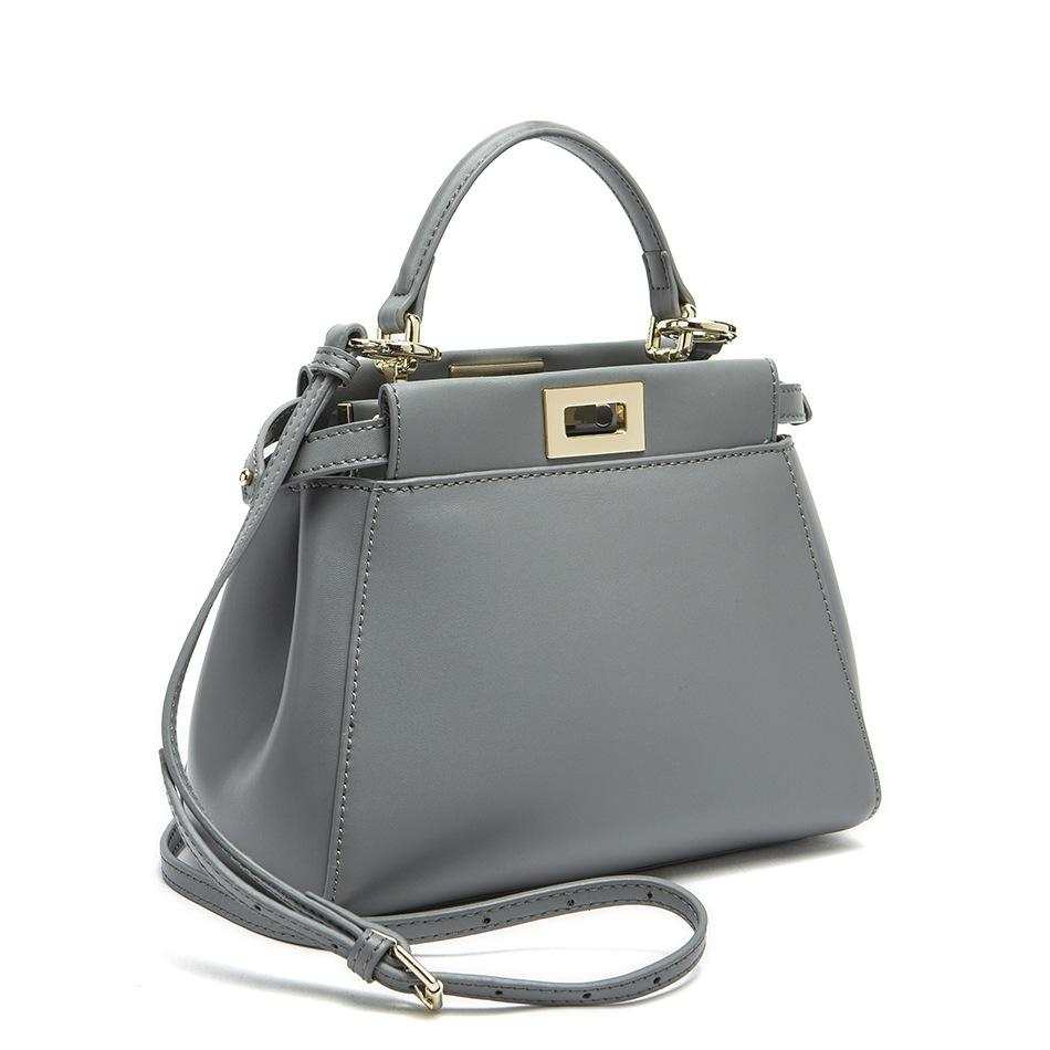High Quality Cowhide Messenger Bag For Women Maroon Asteria