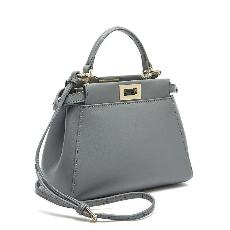 High Quality Cowhide Messenger Bag For Women Maroon Asteria