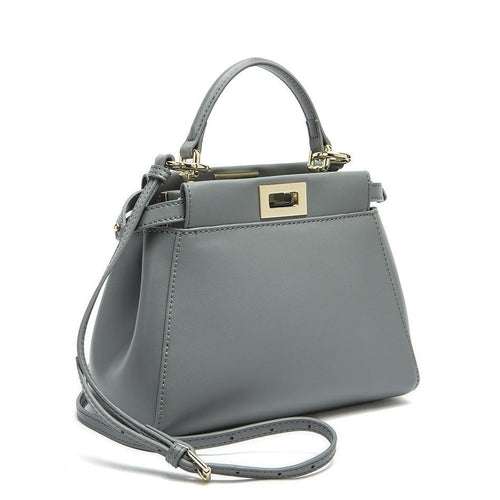High Quality Cowhide Messenger Bag For Women Maroon Asteria