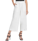 DKNY Striped Wide Leg Pants Amber Chrysippus