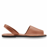 The Avarca – Footwear | Leather Maroon Perses