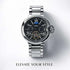 Mens Quartz Watch Stainless Steel Business Dress Wristwatch Roman Numeral Dial Daily Waterproof Gift Watch for Men Khamik Shop Online