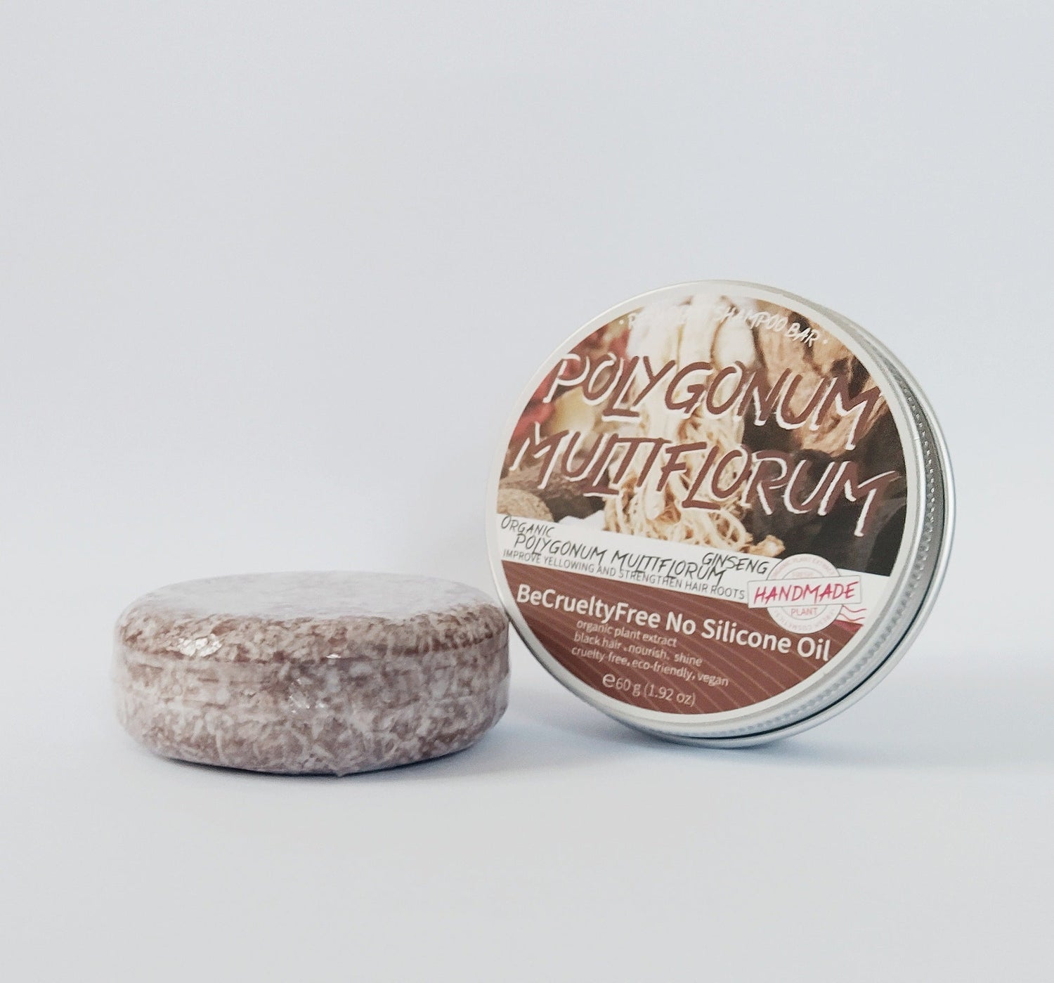Foreign Trade Silicone Oil Free English Version Polygonum Ginseng Soap CJDropshipping