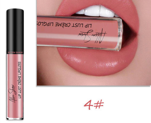 Silky Cream Texture Lip Gloss Aliexpress Shopee Cross-Border Exclusive Periwinkle Abderus