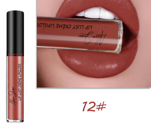 Silky Cream Texture Lip Gloss Aliexpress Shopee Cross-Border Exclusive Periwinkle Abderus