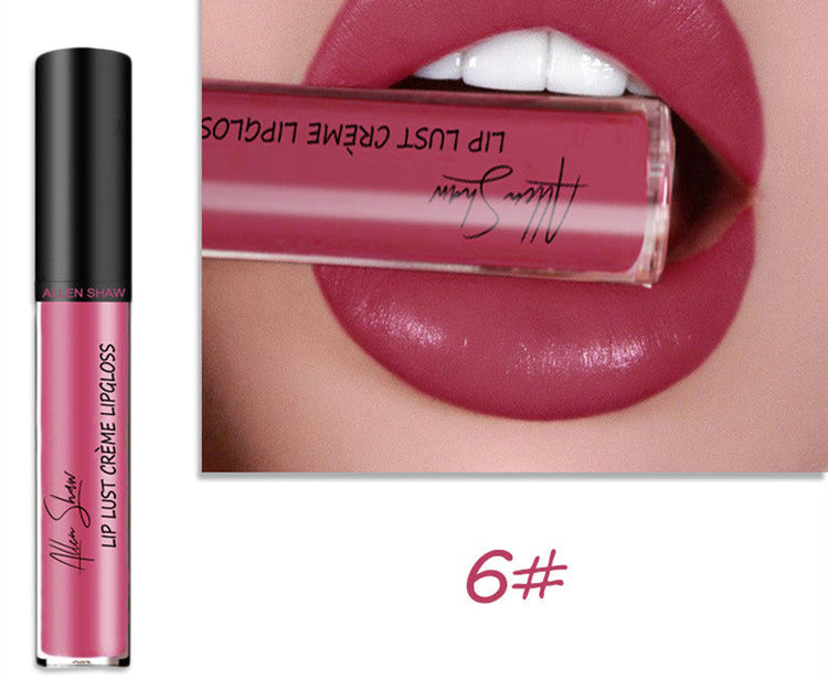 Silky Cream Texture Lip Gloss Aliexpress Shopee Cross-Border Exclusive Periwinkle Abderus