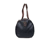 Leather Leisure Travel Duffel Bag For Men And Women Maroon Asteria